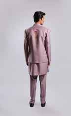 Dusty Mauve Cotton Indo Set