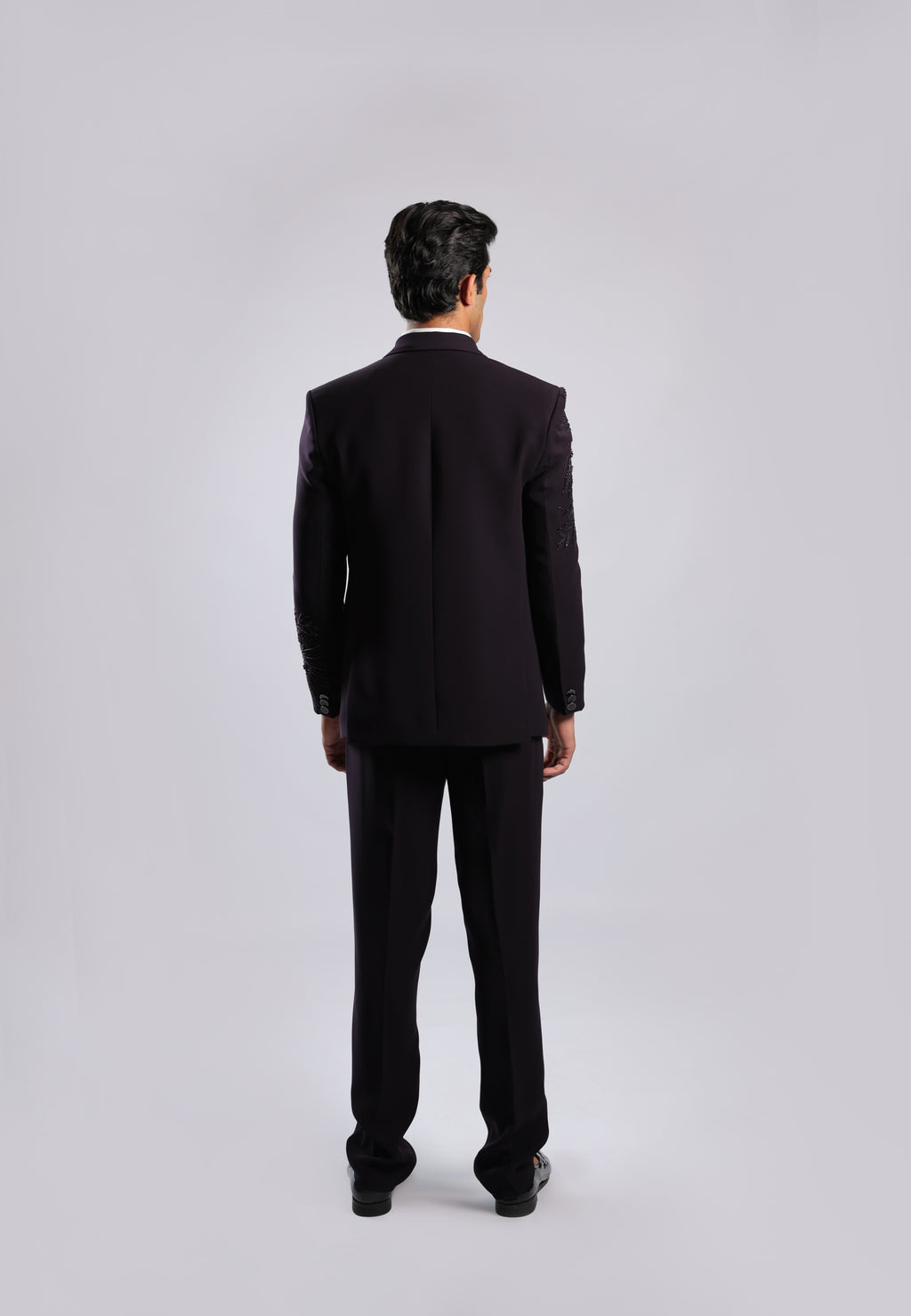Black Japanese Faric Coat Pant