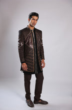 Brown Jute Indo Set