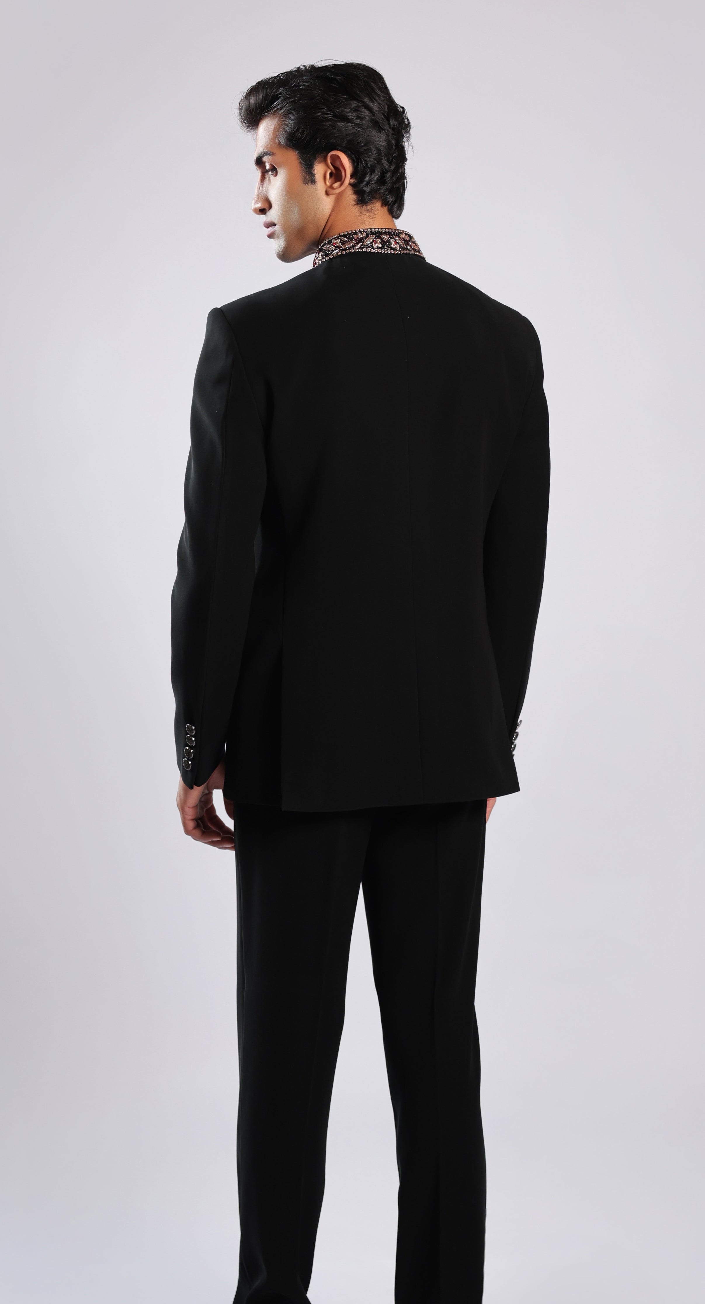 Black Japanese Fabric kurta set