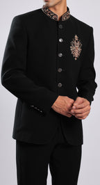Black Japanese Fabric kurta set