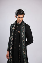 Black Japanese Faric Indo Set