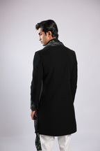 Black Japanese Faric Indo Set