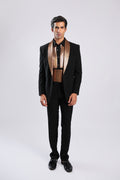 Black Japanese Faric Coat Pant by Karma