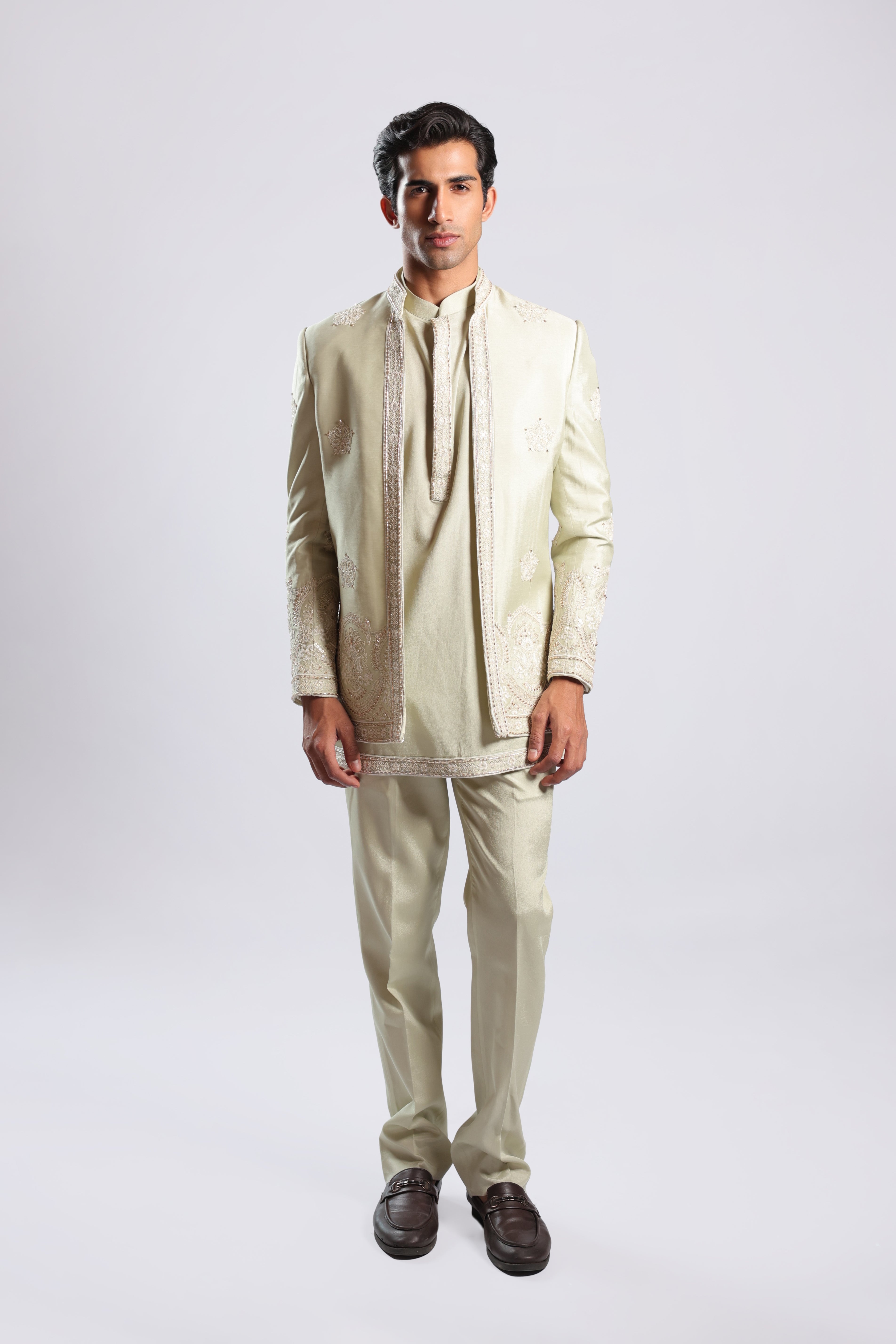 Pista Cotton Silk Indo Set