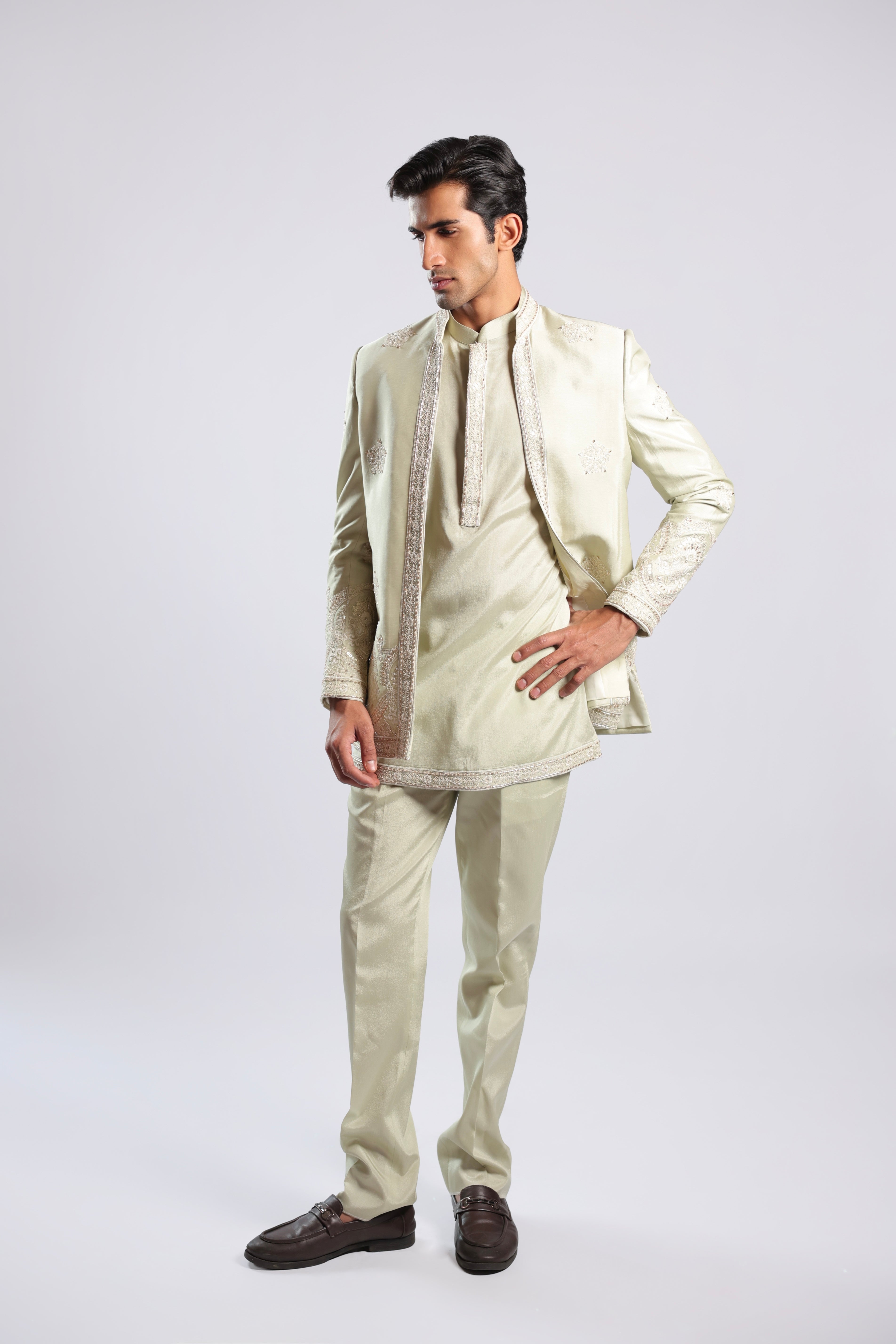 Pista Cotton Silk Indo Set
