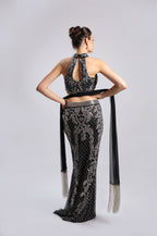Black Net Lehenga Choli