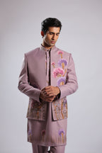 Dusty Mauve Cotton Indo Set