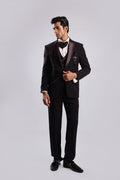 Black Japanese Faric Coat Pant