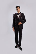 Black Japanese Faric Coat Pant