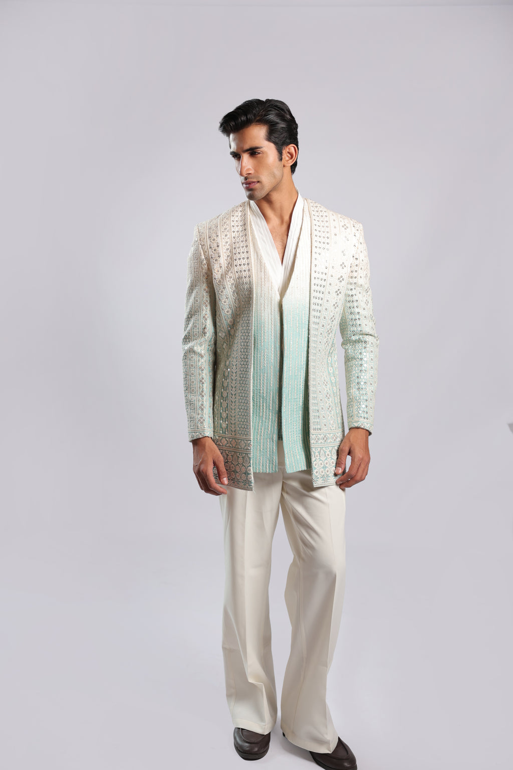 Ivory Lakhnawi Indo Set