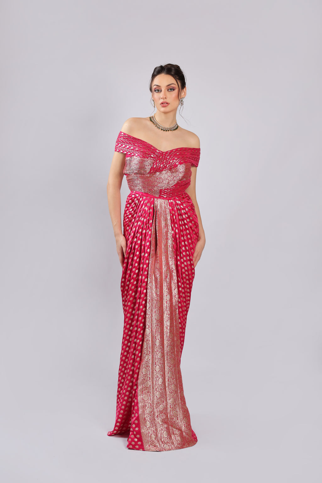 Rani Banarsi Gown