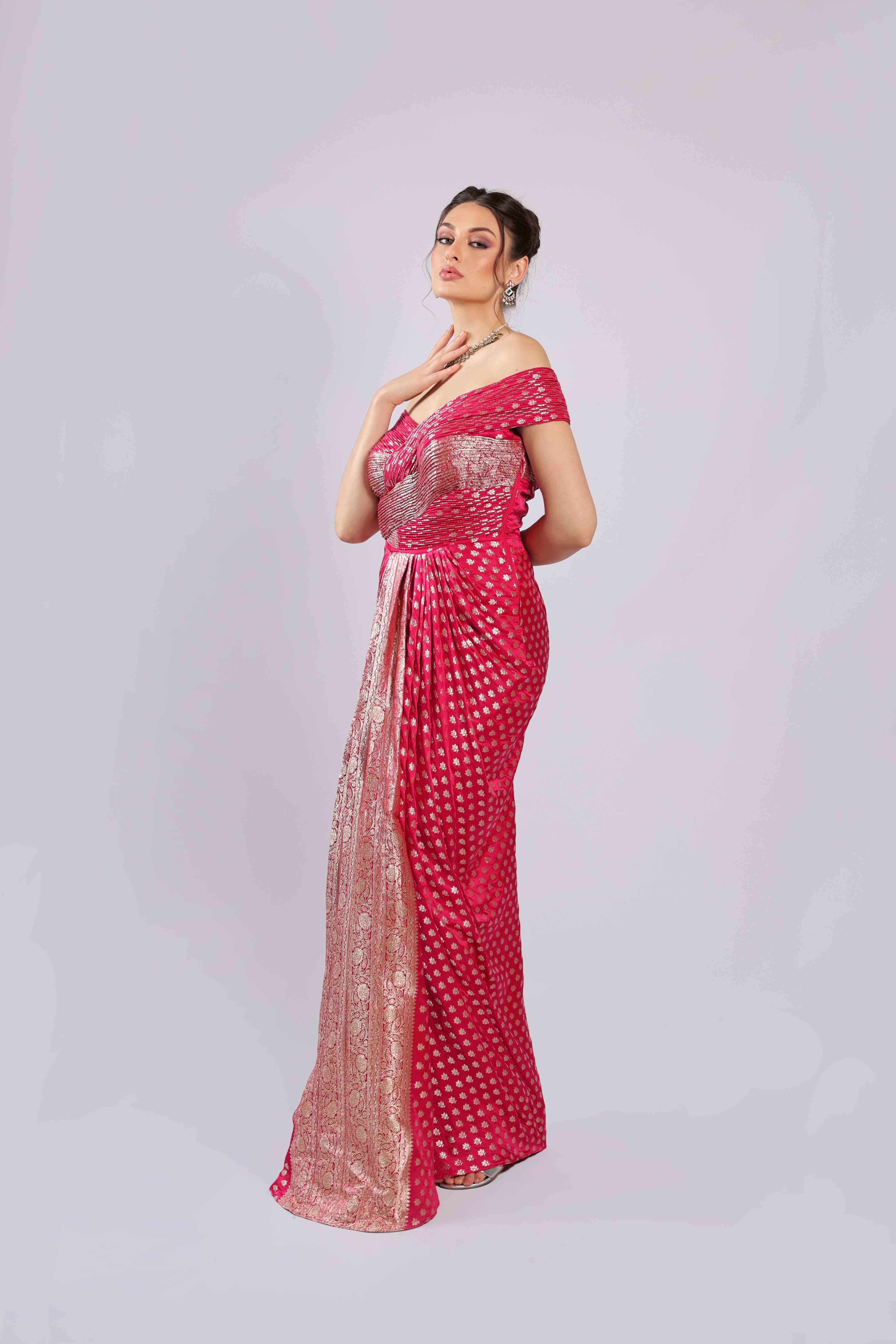 Rani Banarsi Gown