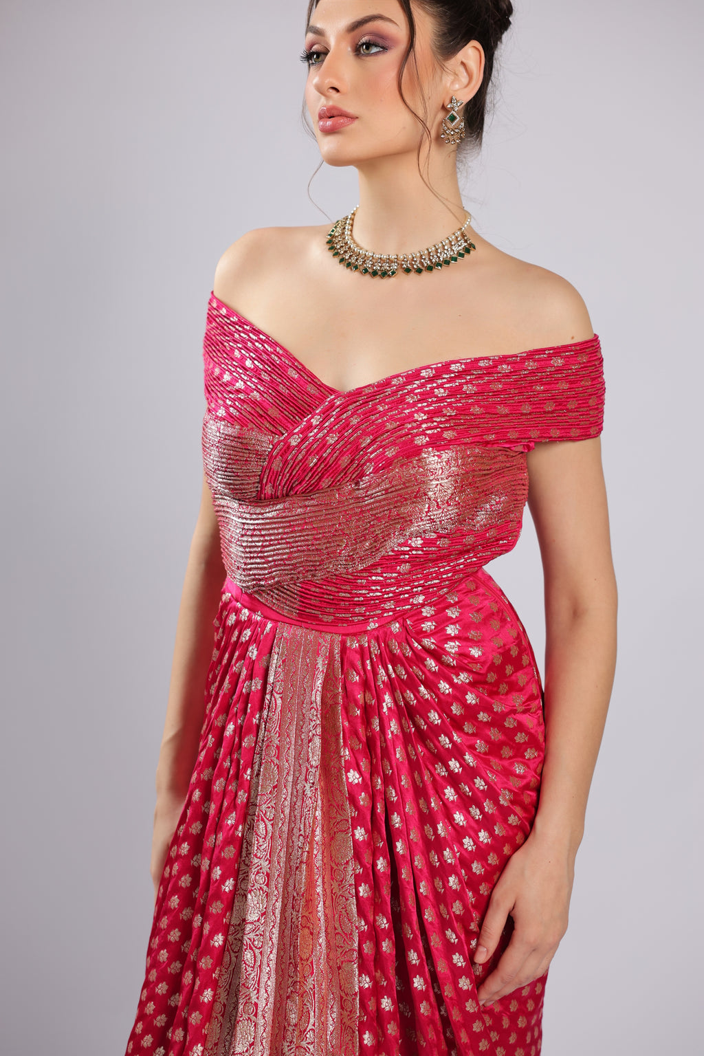 Rani Banarsi Gown