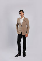 Beige Hosiery Blazer
