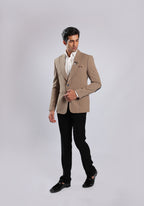 Beige Hosiery Blazer