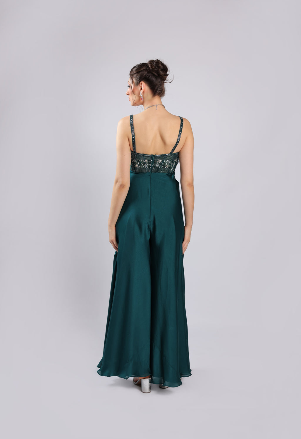 Teel Satin Jumpsuit