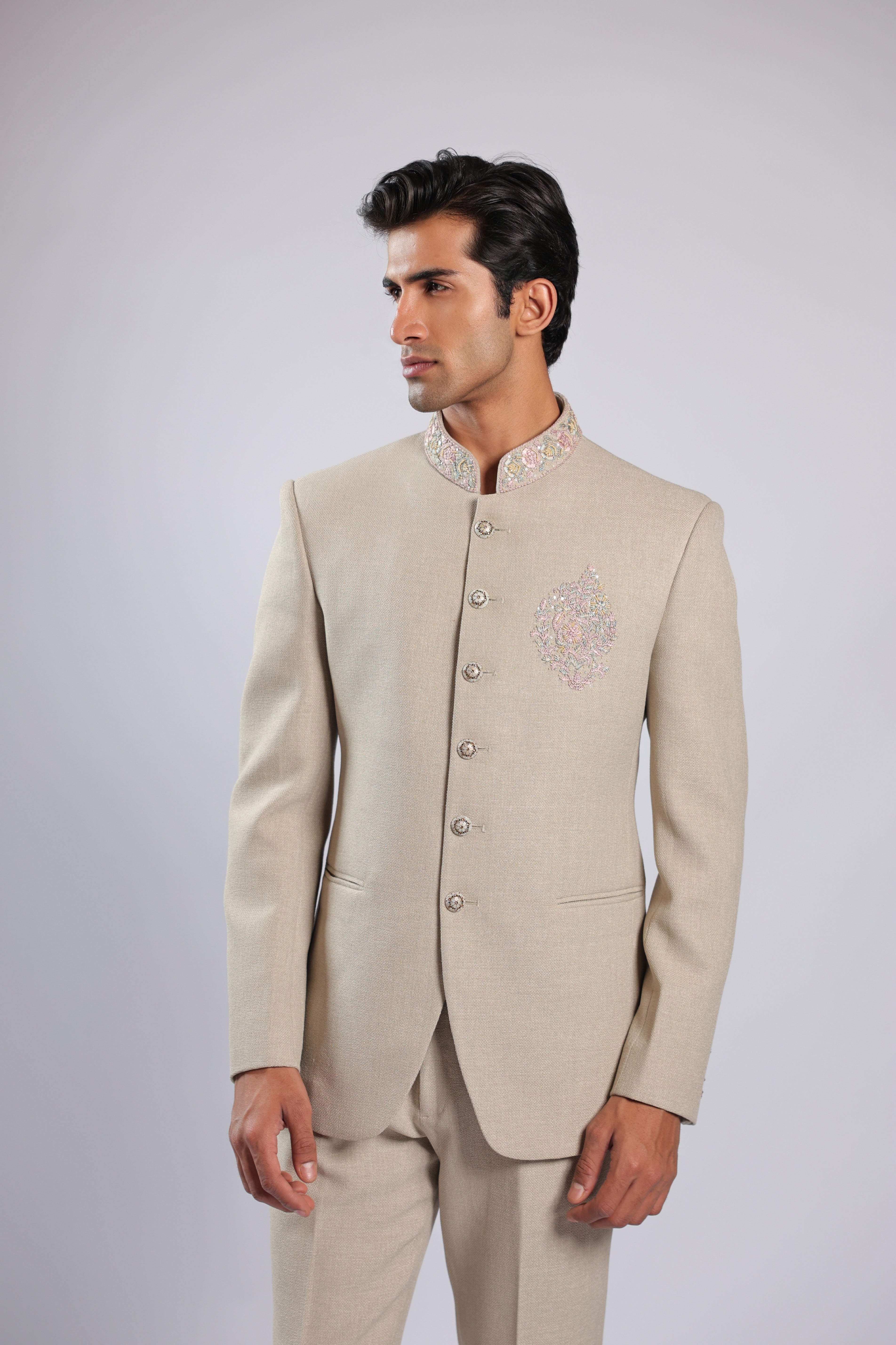 Beige Jute Indo Set