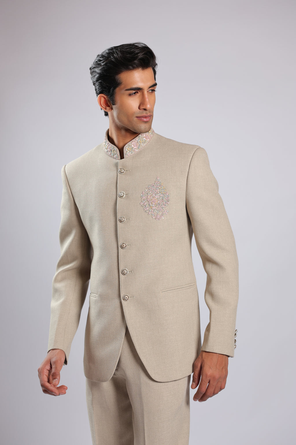 Beige Jute Indo Set
