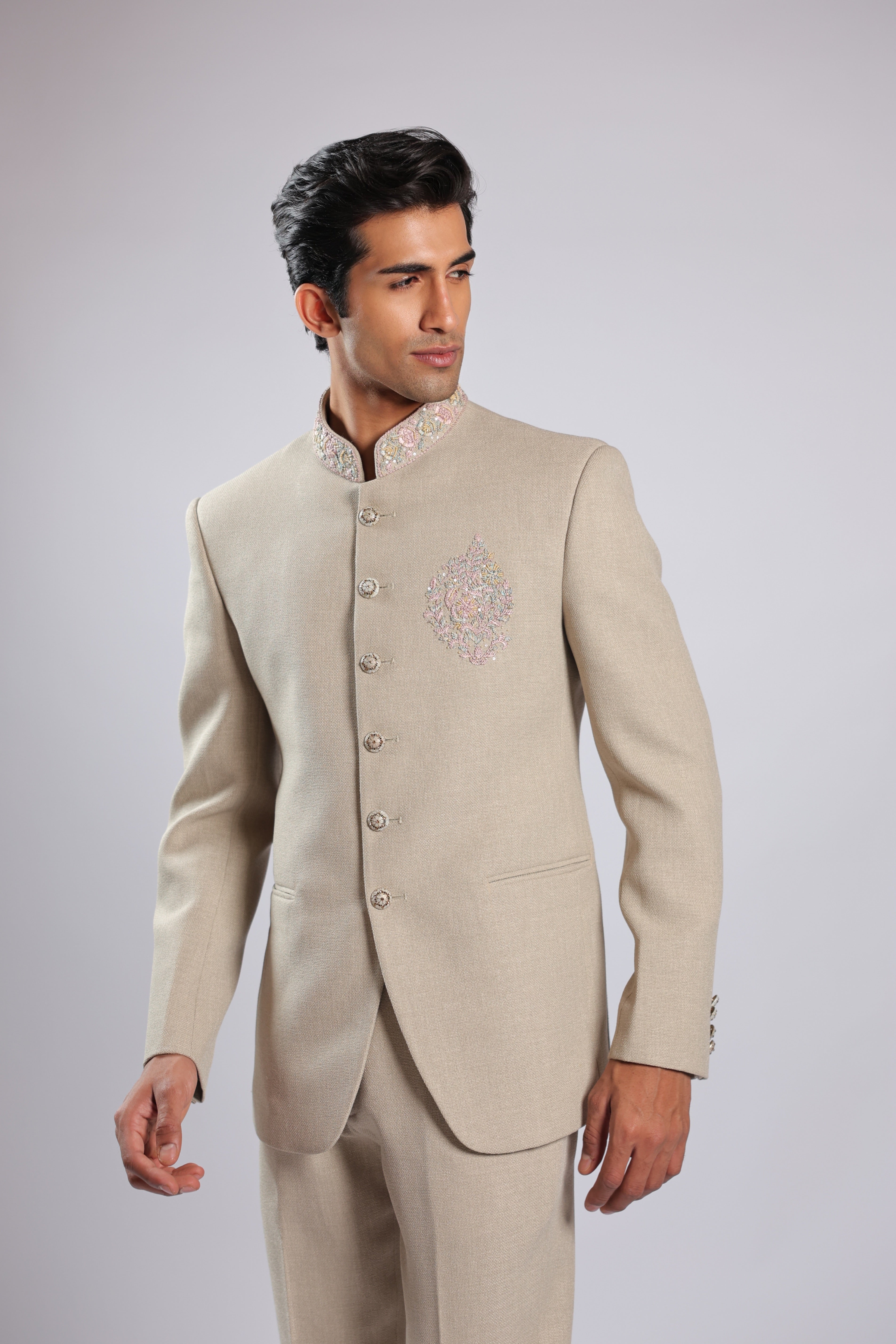 Beige Jute Indo Set