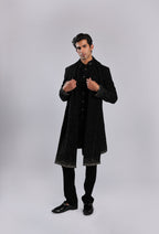 Black Japanese Faric Indo Set