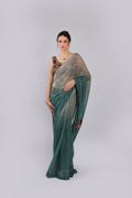 Green Lycra Saree