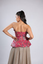 Rani Rm Plazo in Imported Fabric with Thread Embroidery & Sequins Work