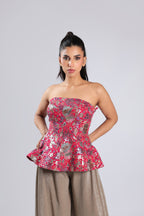 Rani Rm Plazo in Imported Fabric with Thread Embroidery & Sequins Work