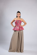 Rani Rm Plazo in Imported Fabric with Thread Embroidery & Sequins Work